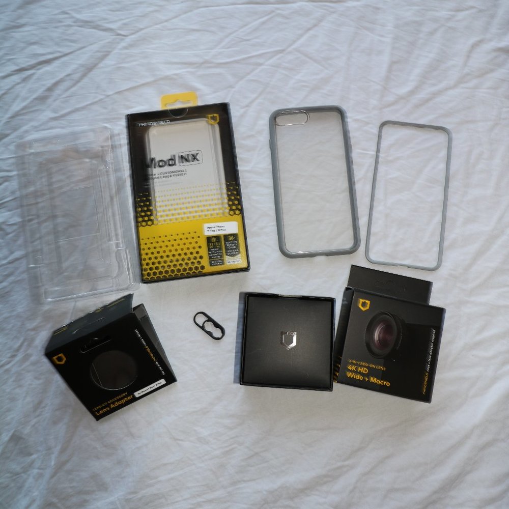 Rhinoshield case + lens